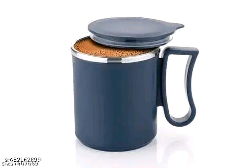 Stainless Steel Lid Cover Hot Coffee/Tea Mug Hot Insulated Double Wall Stainless Steel,Coffee and Milk Cup with Lid